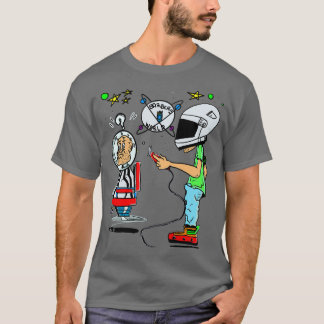 Camiseta Espaço em barbeiro t