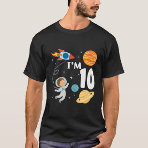 Camiseta Espaço Exterior 10º Astronautas De Astronauta De A