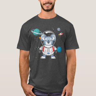 Camiseta Espaço Exterior Austrália Amante de os animais Sci