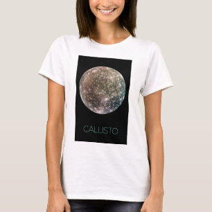 Camiseta Espaço Exterior, Cosmos, Sistema Solar, Callisto d