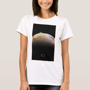 Camiseta Espaço Exterior, Cosmos, Sistema Solar, E/S da Lua