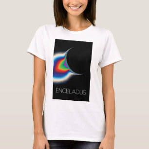 Camiseta Espaço Exterior, Cosmos, Sistema Solar, Encélado D