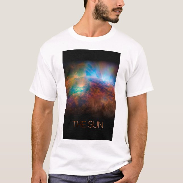 Camiseta Espaço Exterior, Galáxia, Sistema Solar, Estrelas, (Frente)