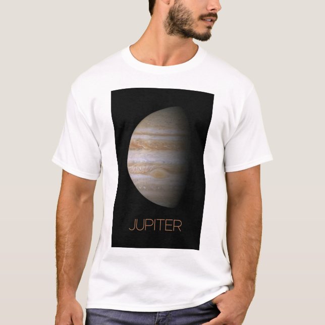 Camiseta Espaço Exterior, Galáxia, Sistema Solar, Júpiter P (Frente)