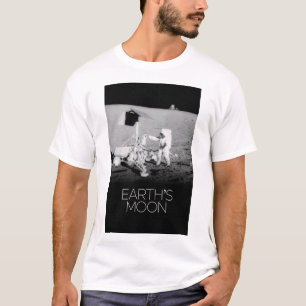 Camiseta Espaço Exterior, Galáxia, Sistema Solar, Lua da Te