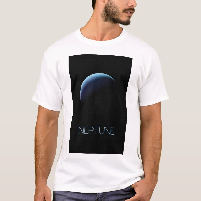 Camiseta Espaço Exterior, Galáxia, Sistema Solar, Planeta N (Frente)