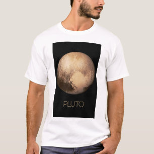 Camiseta Espaço Exterior, Galáxia, Sistema Solar, Plutão Pl
