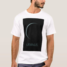 Camiseta Espaço Exterior, Galáxia, Sistema Solar, Urano Pla