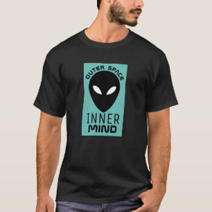 Camiseta Espaço Exterior na Mente, Alienígena Extraterres