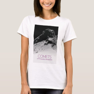 Camiseta Espaço Exterior, Sistema Solar, Cosmos, Cometas, 6