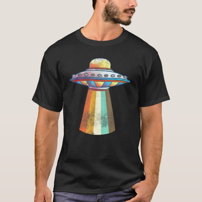 Camiseta Espaço Extraterrestre Retroativo Ufo Sic de Rapto (Frente)