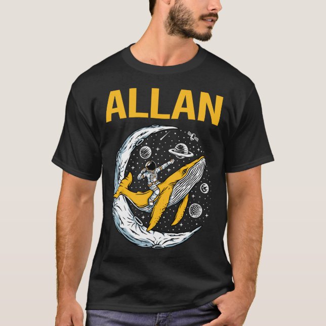 Camiseta Espaço Feliz - Allan Nome (Frente)