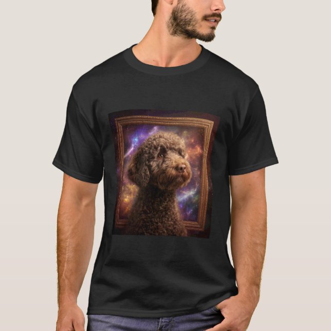 Camiseta Espaço Lagotto Romagnolo (Frente)