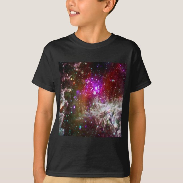 Camiseta Espaço - Nebula Pacman (Frente)