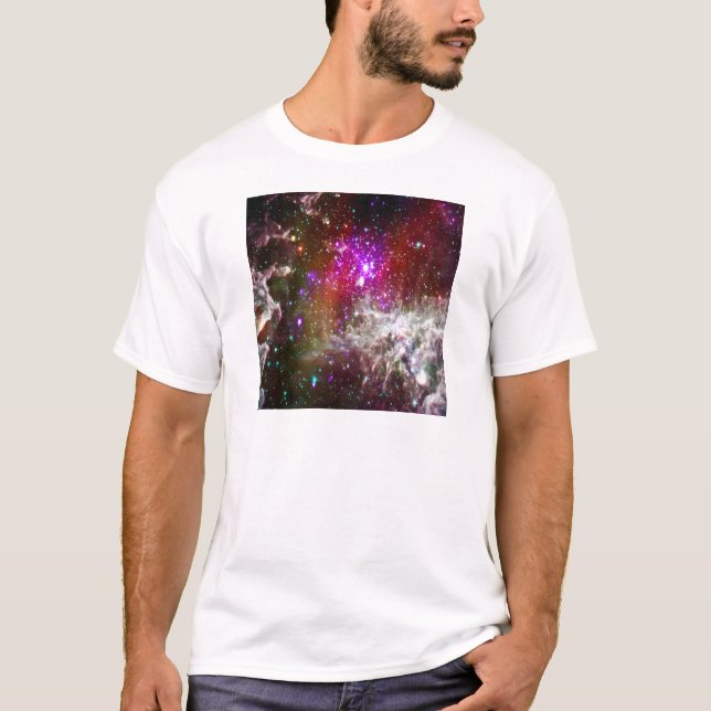 Camiseta Espaço - Nebula Pacman (Frente)