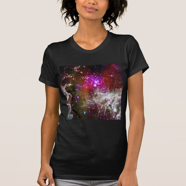 Camiseta Espaço - Nebula Pacman (Frente)