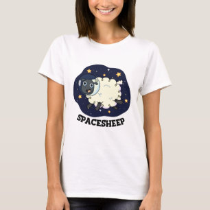 Camiseta Espaço Ovelino Engraçado Astronauta Ovino