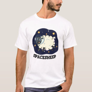 Camiseta Espaço Ovelino Engraçado Astronauta Ovino