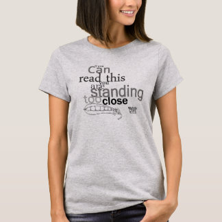 Camiseta Espaço Pessoal, Ansiedade/Sensibilização para o Au
