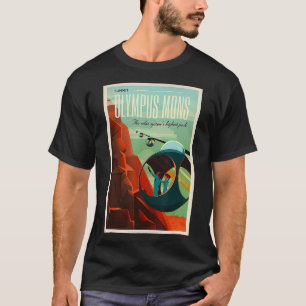 Camiseta Espaço Retroativo para Exploração de Astronautas C