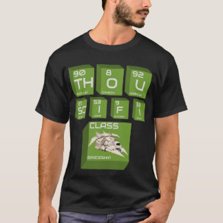 CAMISETA ESPAÇO SCI-FI THOU