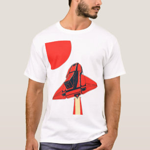 Camiseta Espaco Vermelho Retroativo dos anos 80