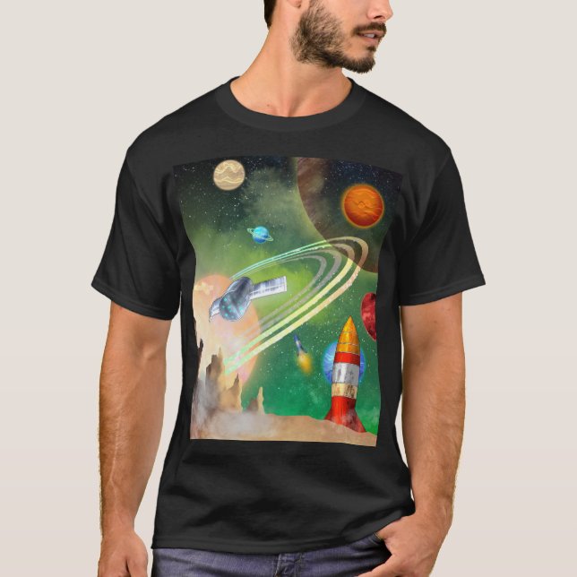 Camiseta Espaço (versão 3) (Frente)