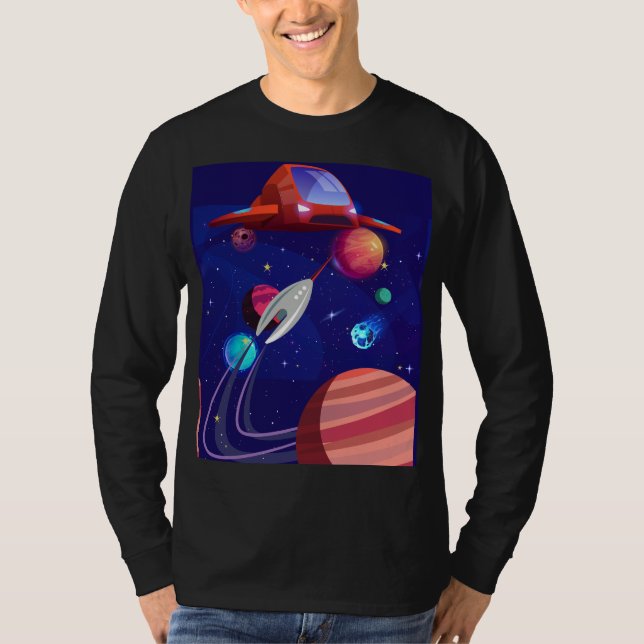 CAMISETA ESPACONAVE (Frente)