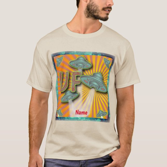 Camiseta Espaçonave OVNI Alien (Frente)