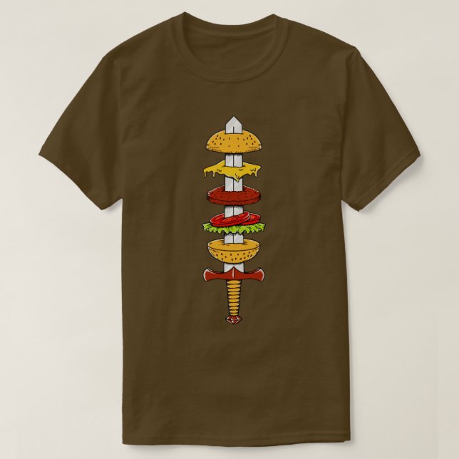 Camiseta Espada Burger (Frente do Design)