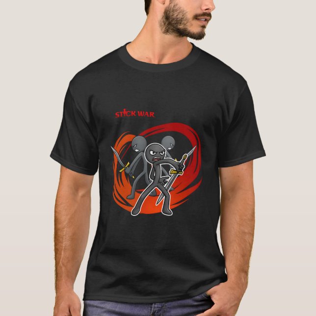 Camiseta Espada da Guerra do Stick (Frente)