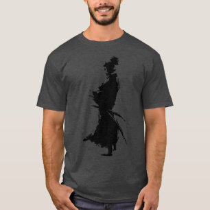 Camiseta Espada de capuz guerreira japonesa Samurai (2)