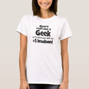 Camiseta Espada de geek