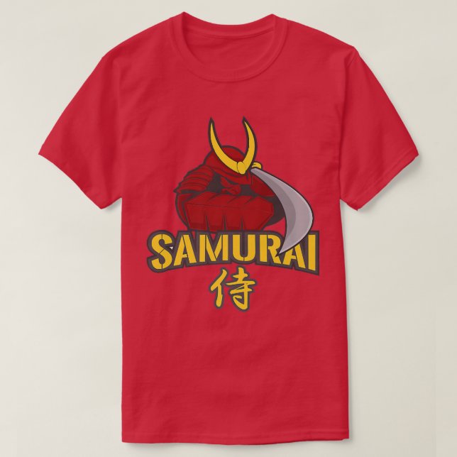 Camiseta Espada do Combatente Samurai (2) (Frente do Design)