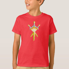 Camiseta Espada Dragão Dourado