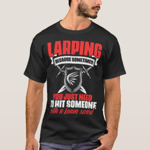 Camiseta Espada Espalha Dinâmica Papel Reproduzindo Jogador
