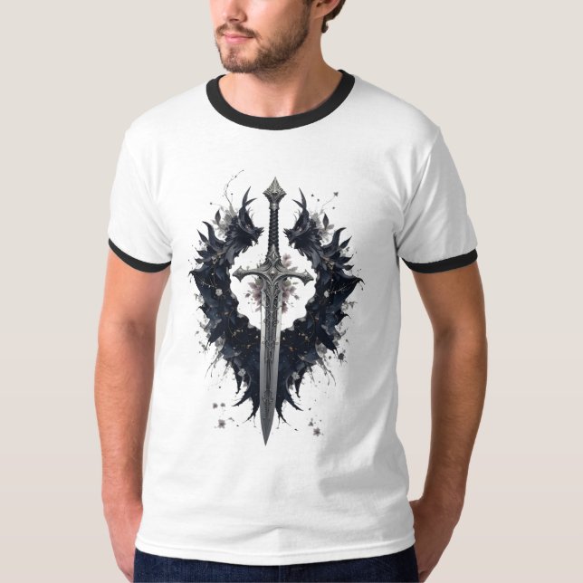 Camiseta Espada medieval (Frente)