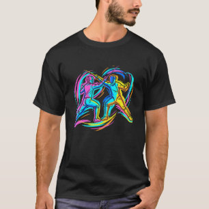 Camiseta Espadachim de duelo de esgrima