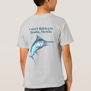 Camiseta Espadarte Colorida Pesca de Souvenir