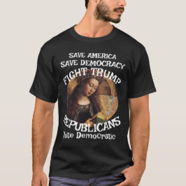 Camiseta Espaguete Trump 1 2 3 4 5 6 7 8 9 10 11