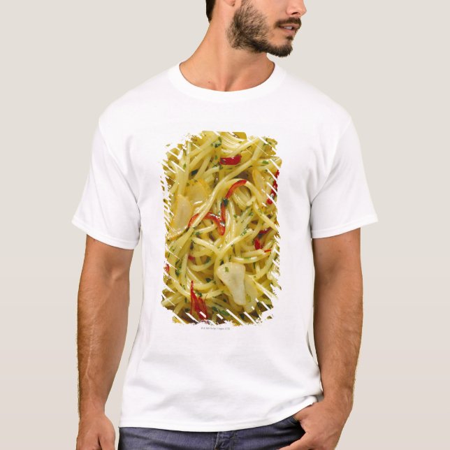 Camiseta Espaguetes Aglio; Olio e Peperoncino (Frente)