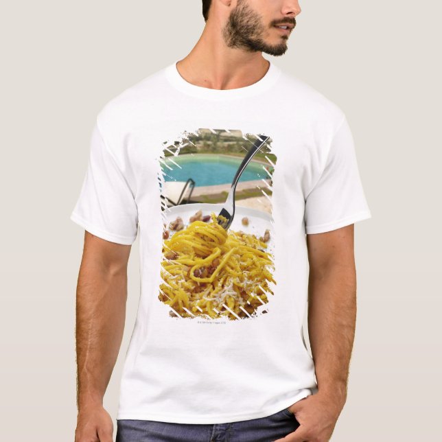 Camiseta Espaguetes Carbonara (Frente)