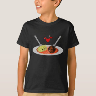 Camiseta Espaguetes e Meatball