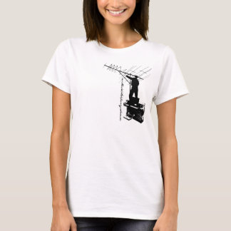 Camiseta Espaguetes T do órgão das antenas