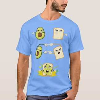 Camiseta Espalhamento do pão do Avocado Toast Fusion Guacam