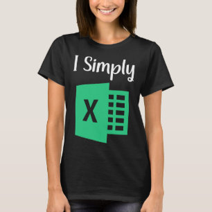 Camiseta Espalhamento engraçado do Excel - Presente Simples