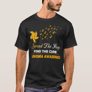 CAMISETA ESPALHAR A ESPERANÇA DA CONSCIÊNCIA DA LEUCEMIA