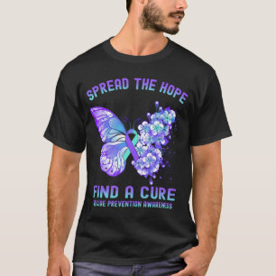Camiseta Espalhar A Esperança De Encontrar Uma Prevenção Su