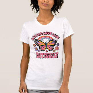 Camiseta Espalhar Amor Como Borboleta