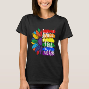 Camiseta Espalhar amor não ódio, ORGULHO LGBT